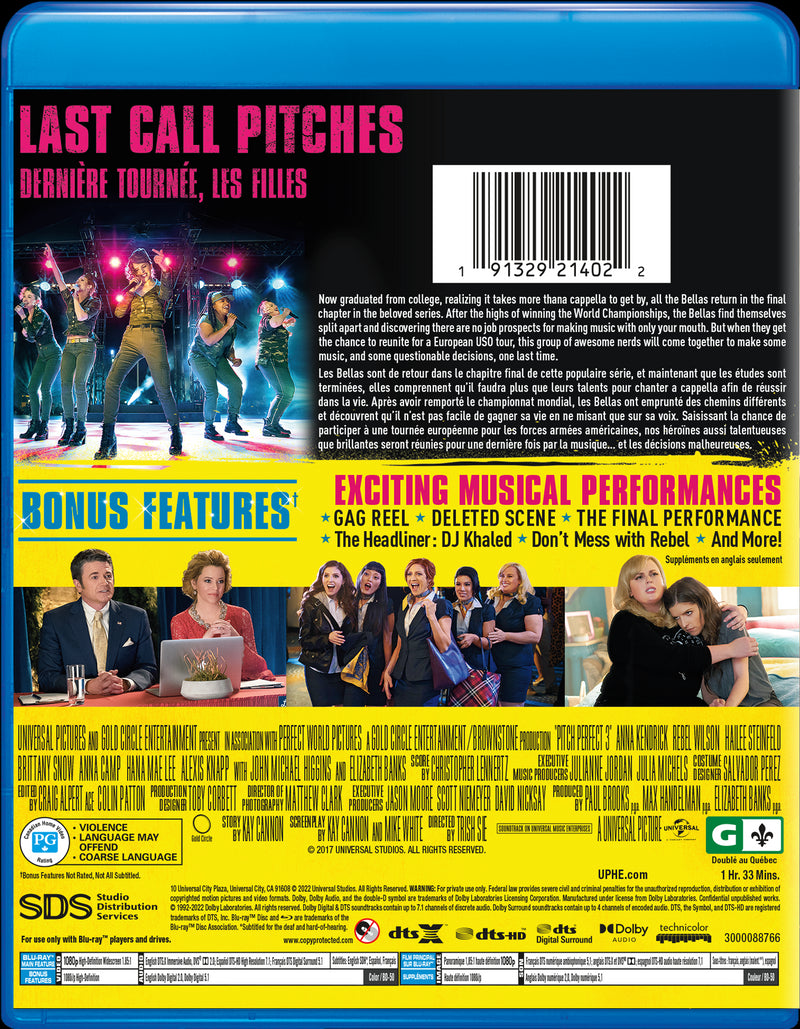 Pitch Perfect 3 (4K Ultra HD + Blu-ray) [UHD]