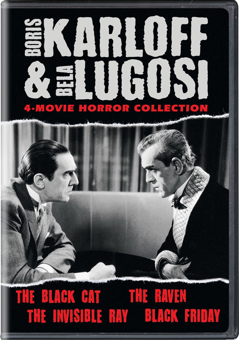 Boris Karloff & Bela Lugosi 4-Movie Horror Collection [DVD]