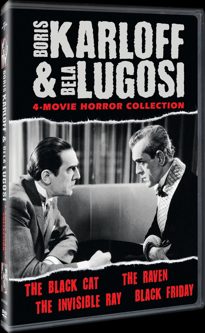 Boris Karloff & Bela Lugosi 4-Movie Horror Collection [DVD]
