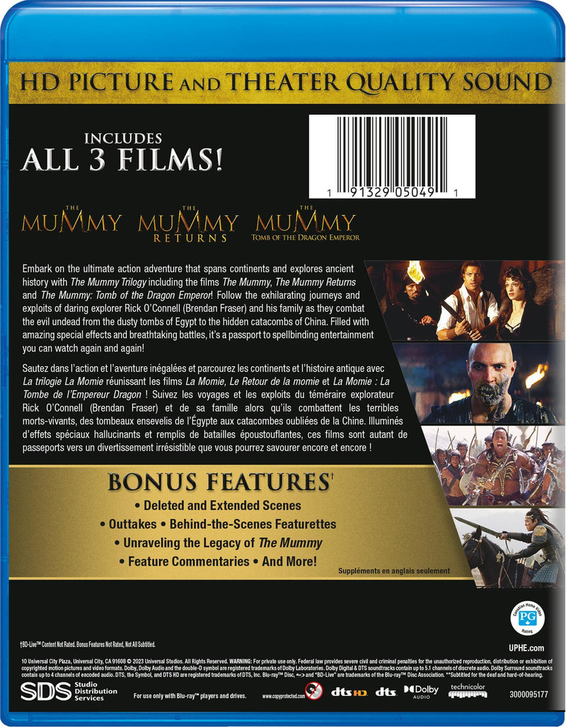 The Mummy Trilogy [Blu-Ray]