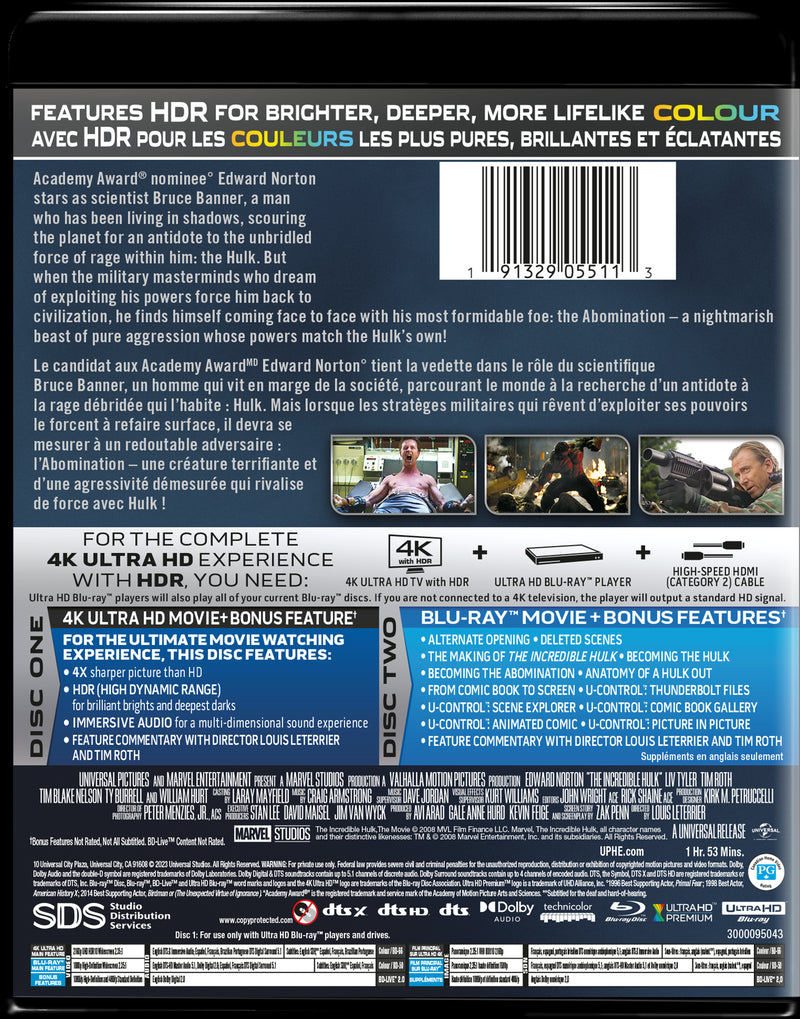 The Incredible Hulk [Blu-Ray]