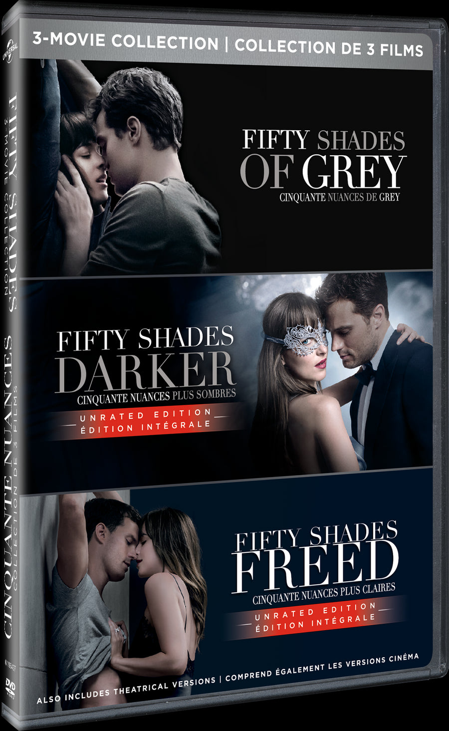Fifty Shades: 3-Movie Collection [DVD]