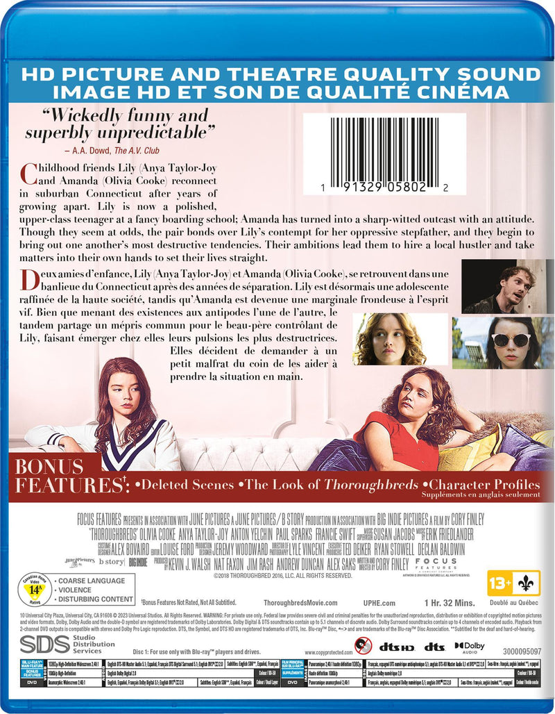 Thoroughbreds [Blu-Ray]