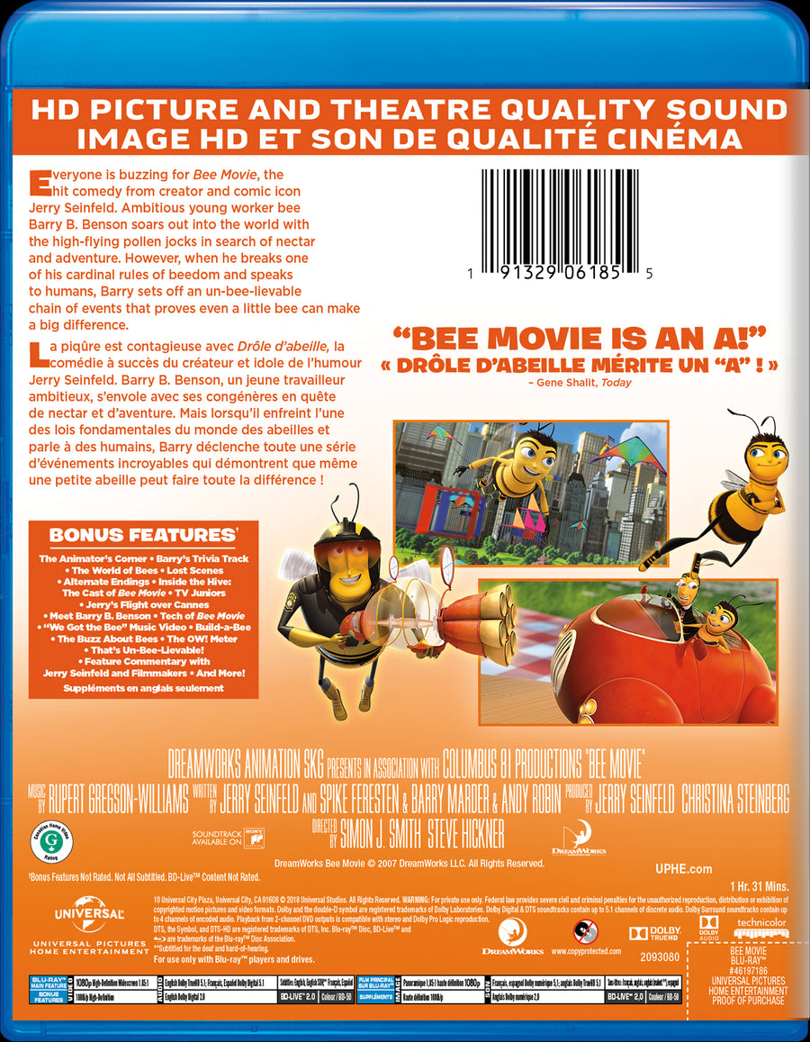 Bee Movie [DVD]