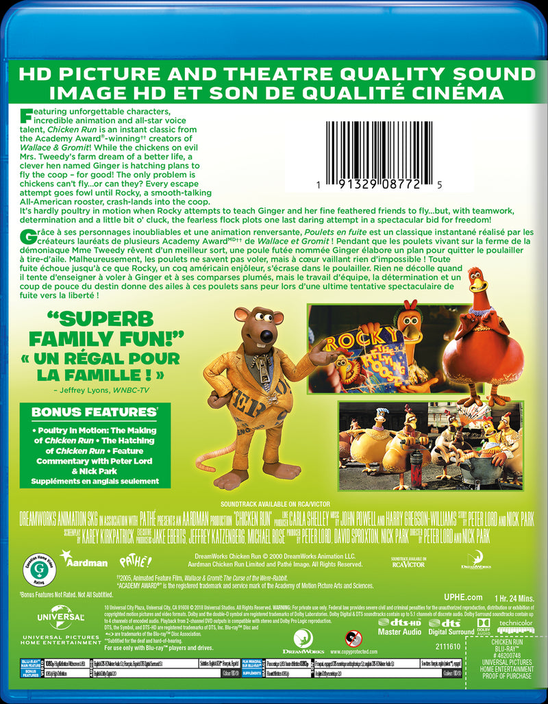 Chicken Run [DVD]