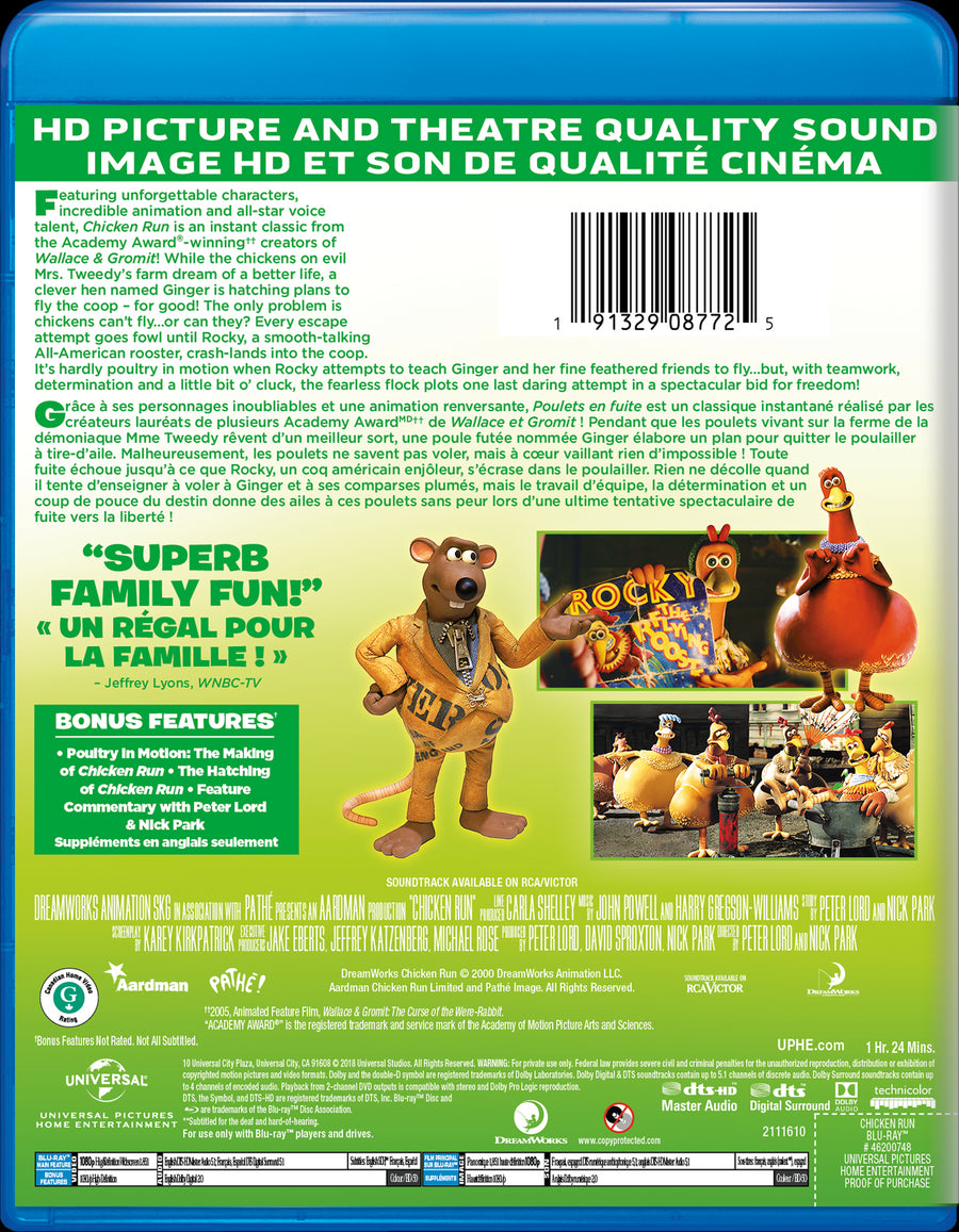 Chicken Run [DVD]