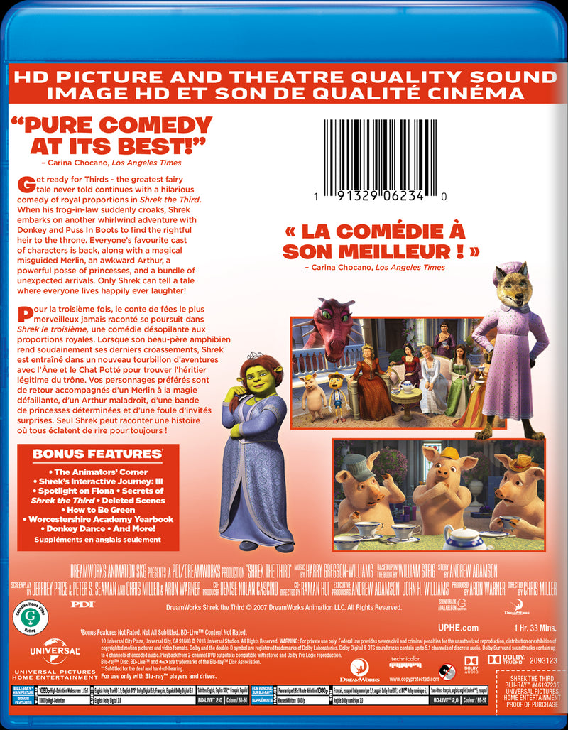 Shrek the Third [DVD]