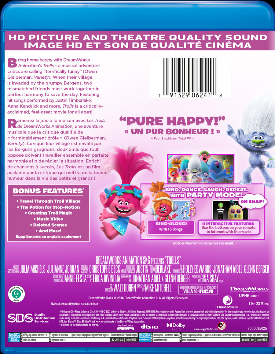 Trolls [Blu-Ray]
