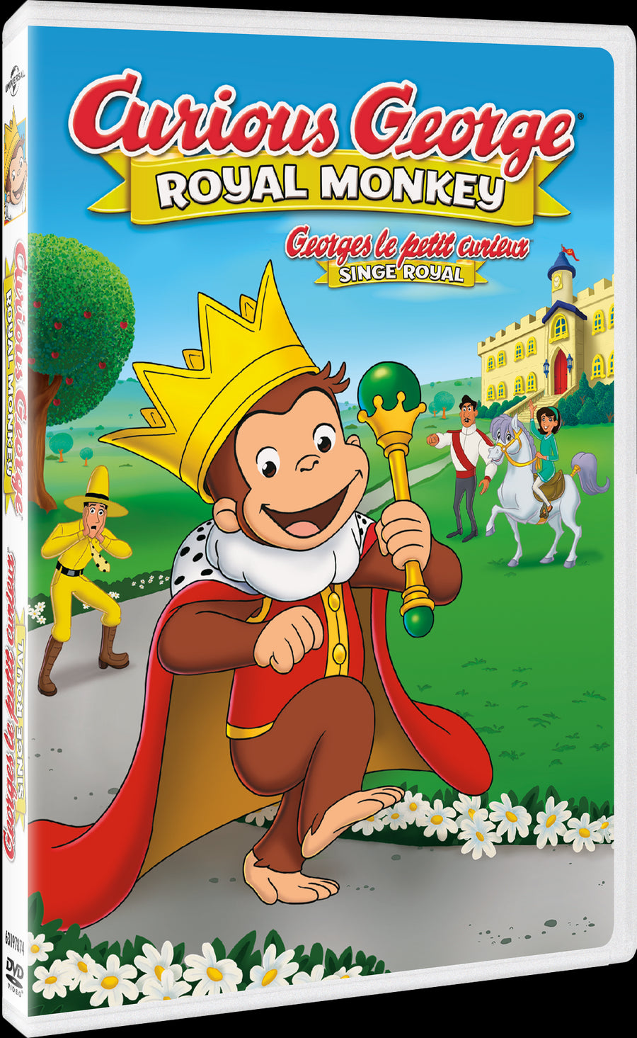 Curious George: Royal Monkey [DVD]