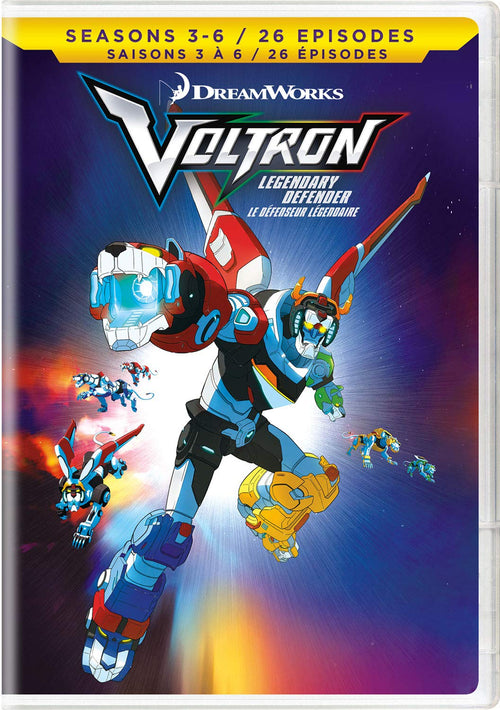 Voltron: Legendary Defender - Seasons 3-6 [DVD]