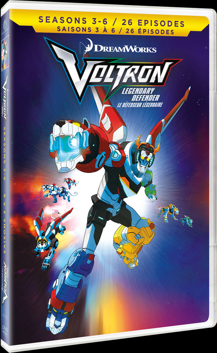 Voltron: Legendary Defender - Seasons 3-6 [DVD]