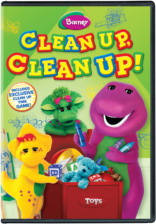 Barney: Clean Up, Clean Up! [DVD]