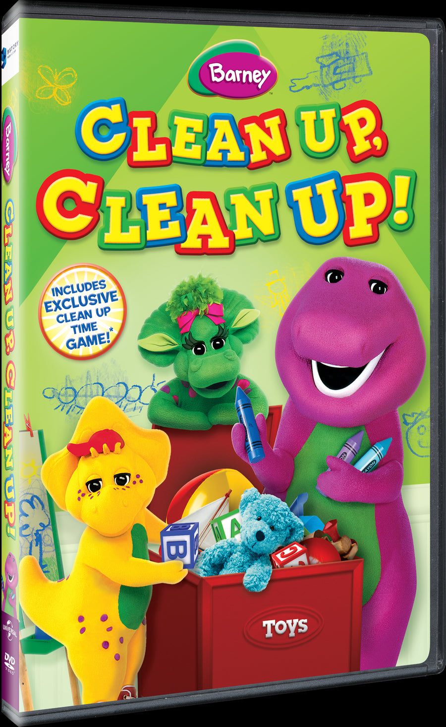 Barney: Clean Up, Clean Up! [DVD]