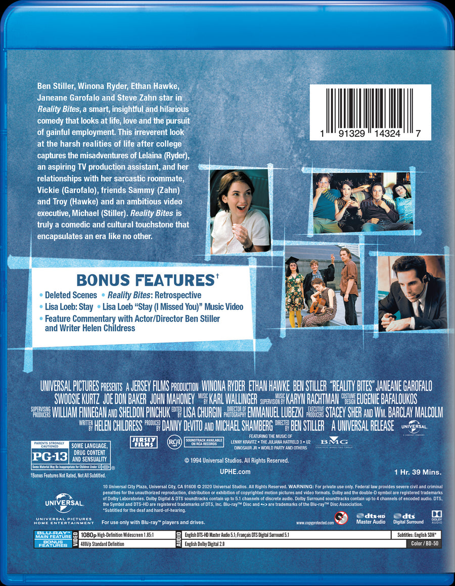 Reality Bites [Blu-Ray]
