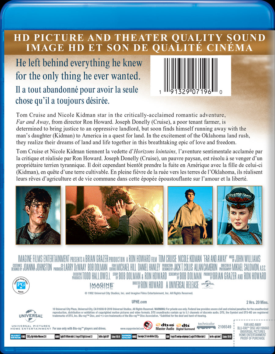 Far and Away [Blu-Ray]