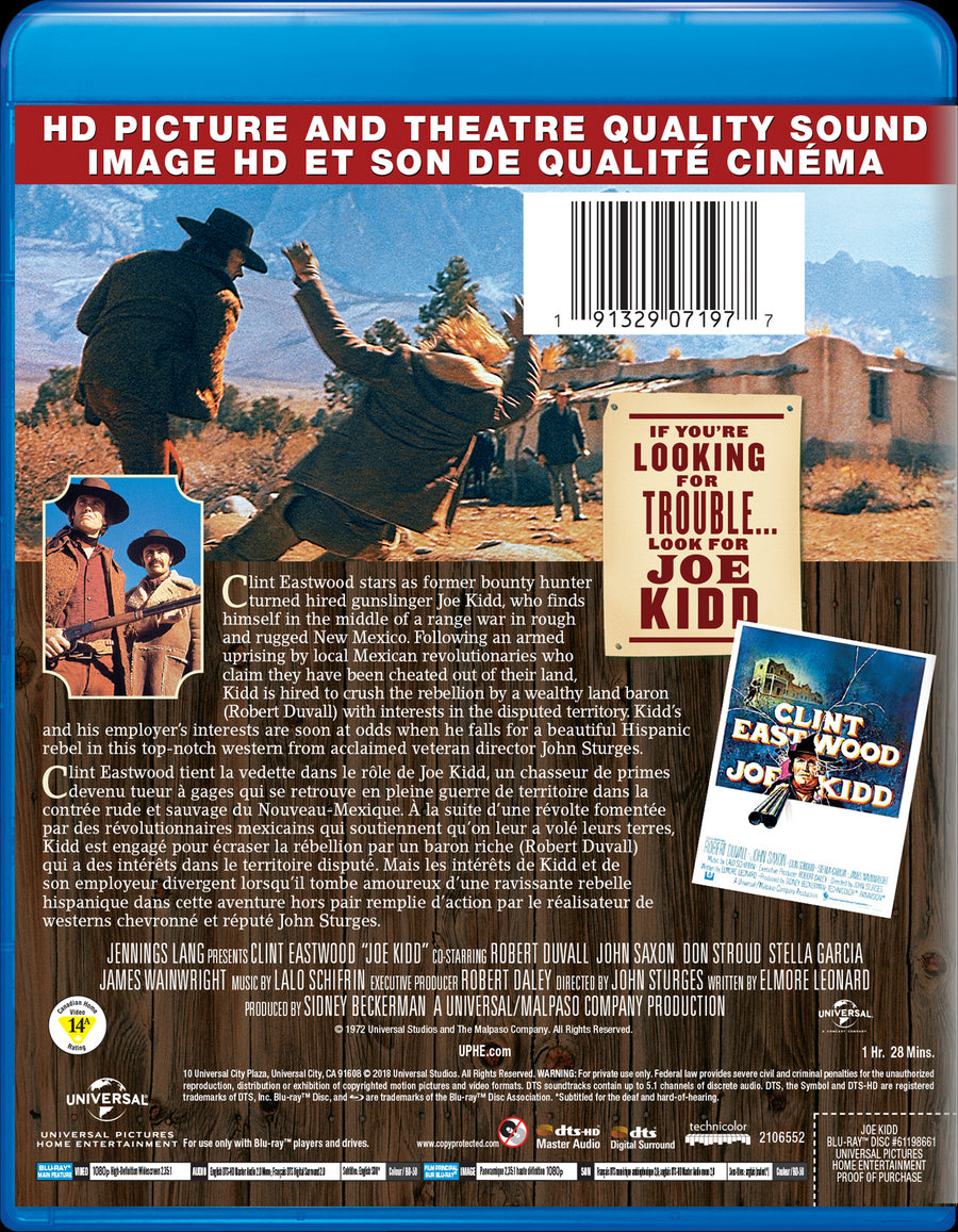 Joe Kidd [Blu-Ray]