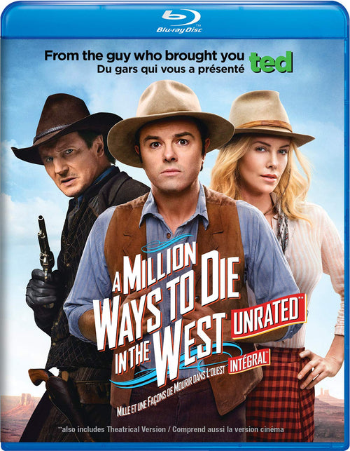 A Million Ways to Die in the West (Unrated) [Blu-Ray]
