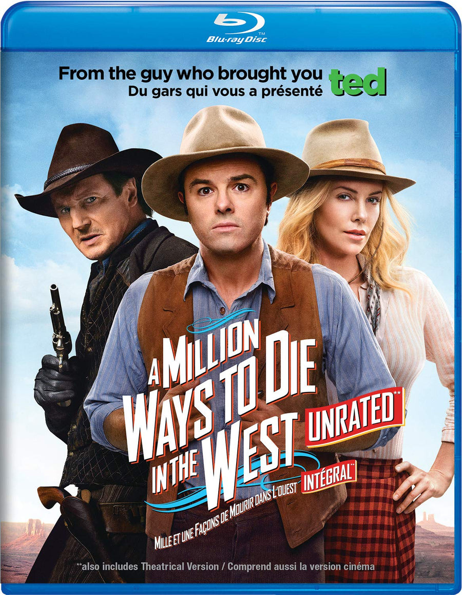 A Million Ways to Die in the West (Unrated) [Blu-Ray]