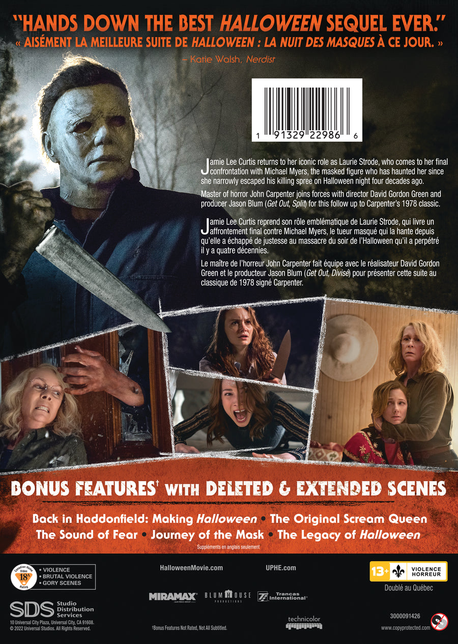 Halloween (4K Ultra HD + Blu-ray) [UHD]
