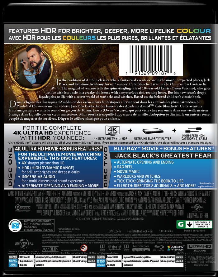 The House with a Clock in Its Walls (Blu-ray + DVD) [Blu-Ray]
