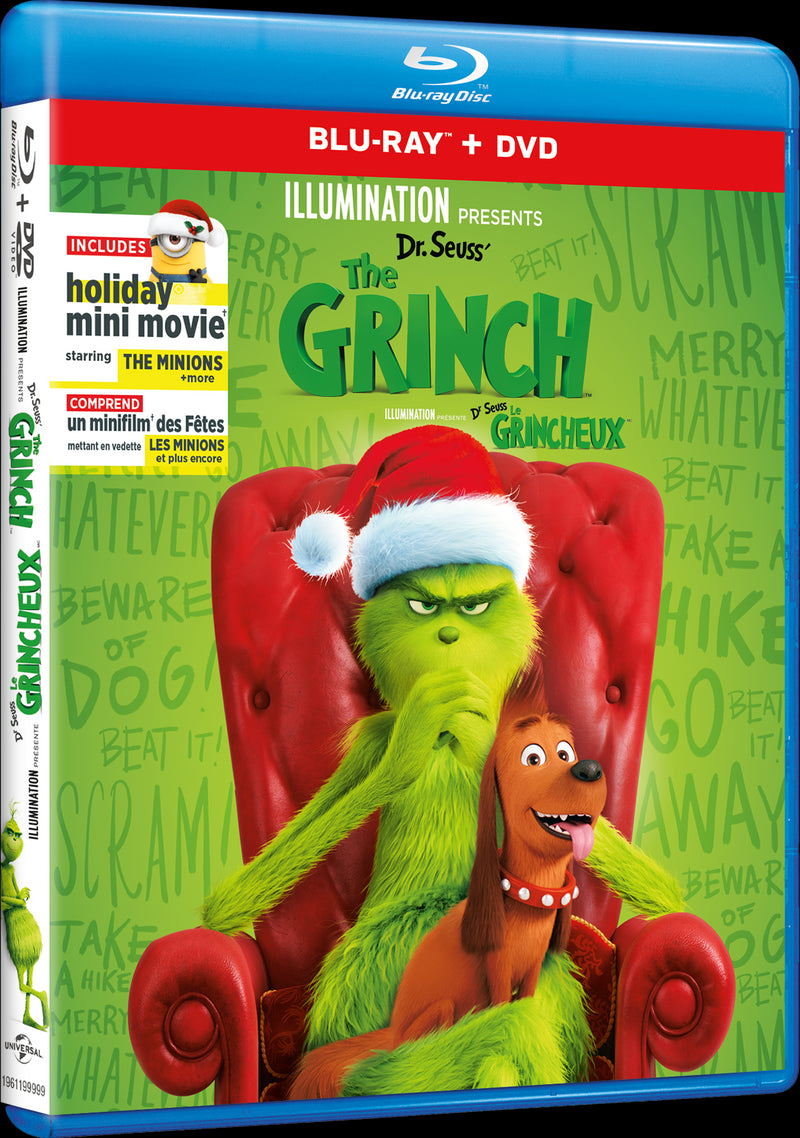 Illumination Presents: Dr. Seuss' The Grinch (Blu-ray + DVD) [Blu-Ray]