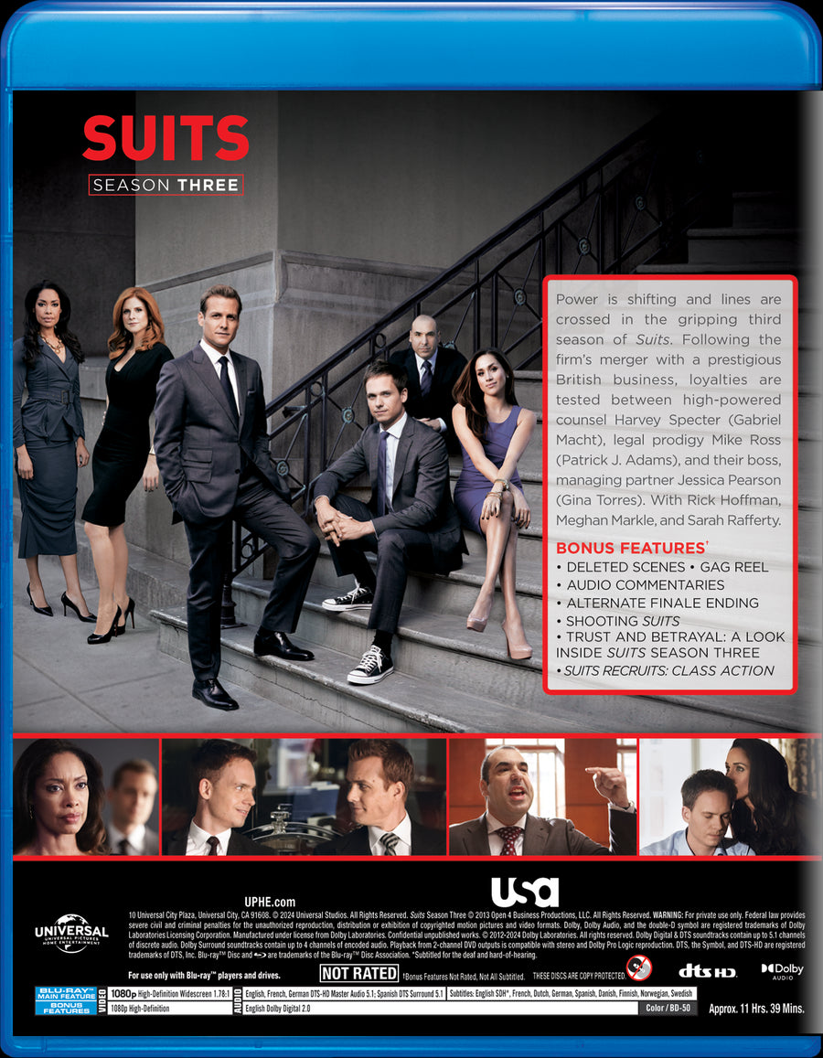 Suits: Season Three [DVD]