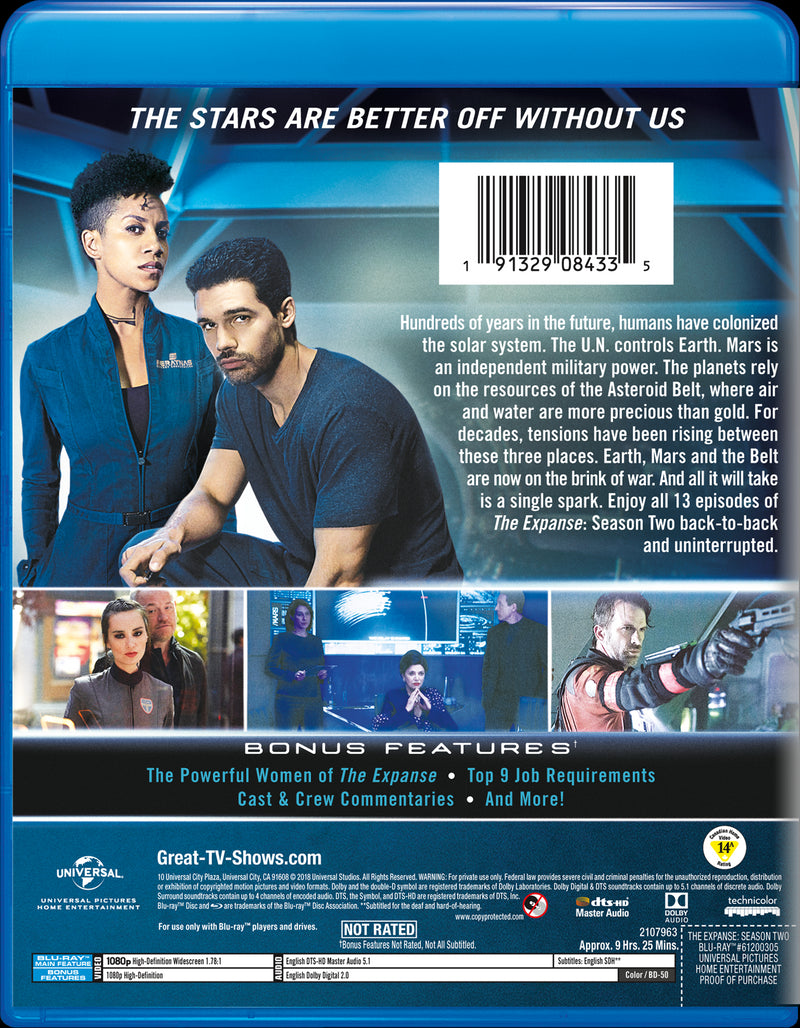 The Expanse: Season Two [Blu-Ray]