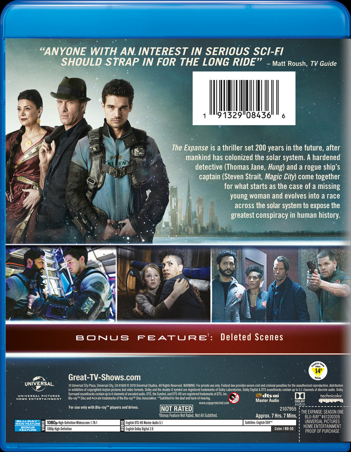 The Expanse: Season One [Blu-Ray]