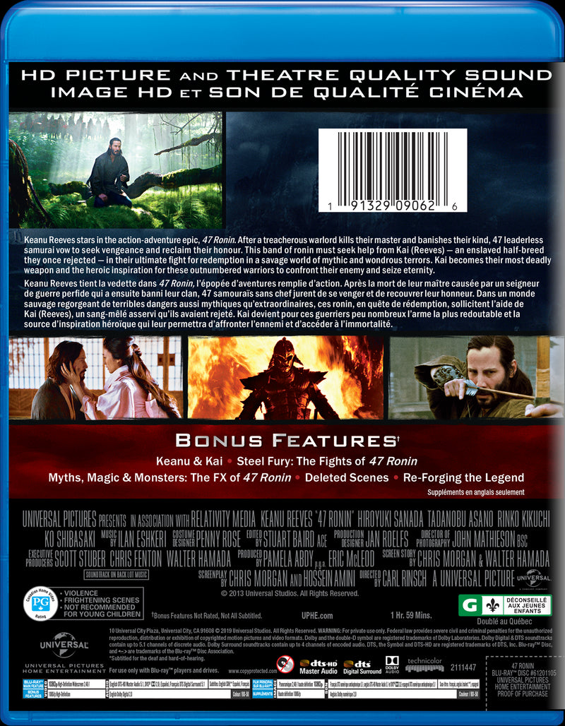 47 Ronin [Blu-Ray]