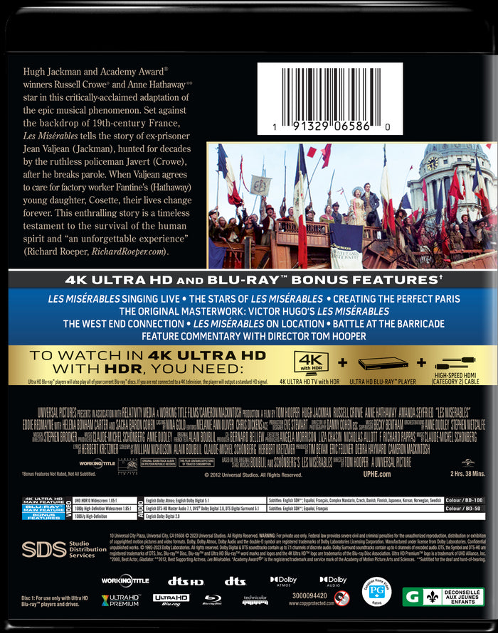 Les Misérables [Blu-Ray]