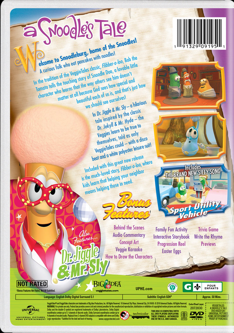 VeggieTales: A Snoodle's Tale [DVD]