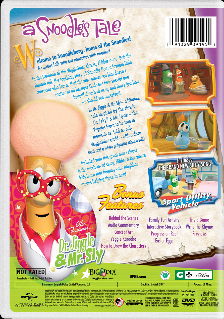 VeggieTales: A Snoodle's Tale [DVD]