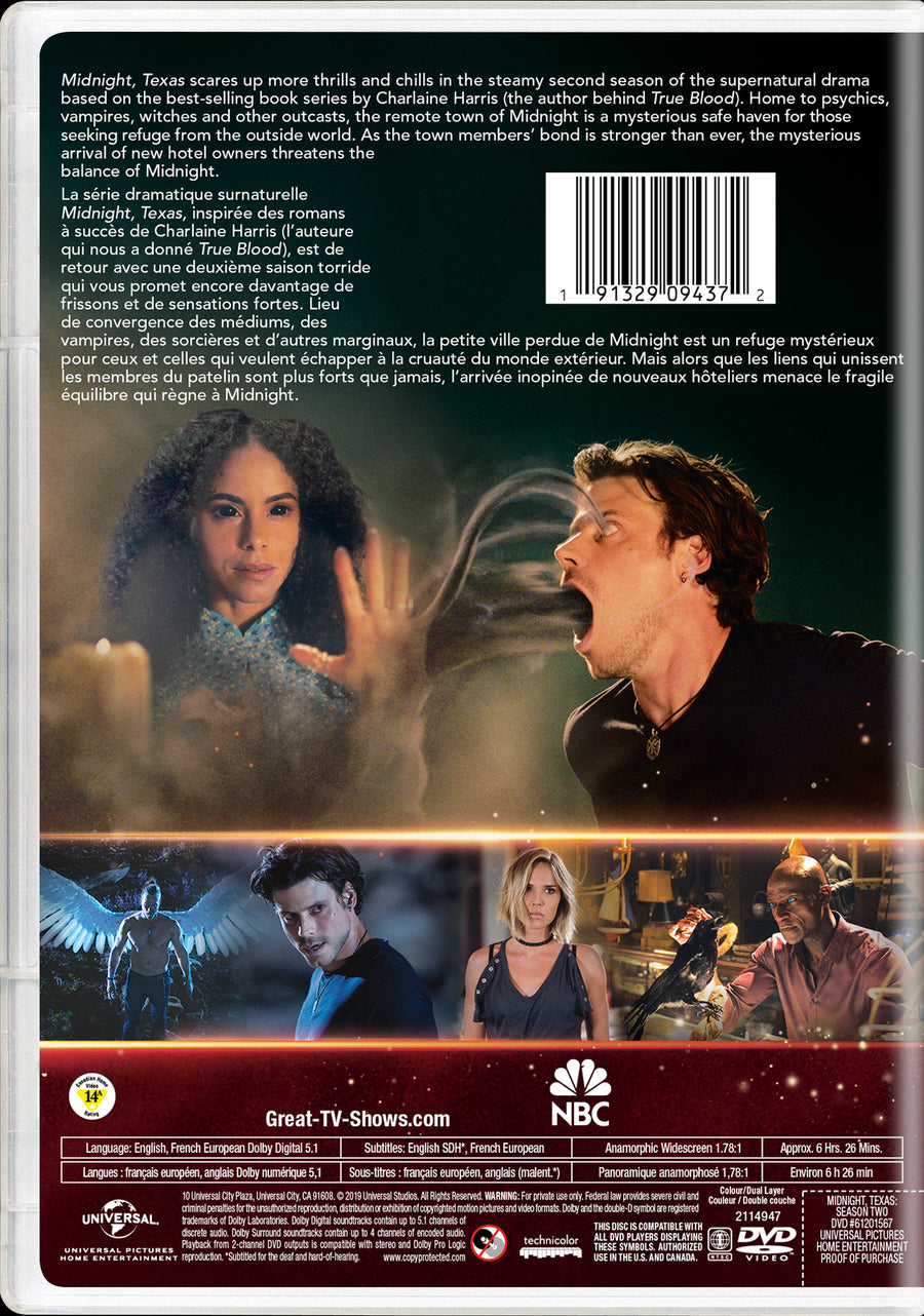 Midnight, Texas: Season Two [DVD]