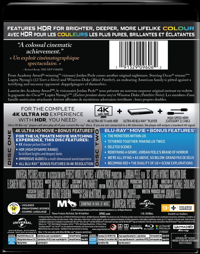 Us (4K Ultra HD + Blu-ray) [UHD]