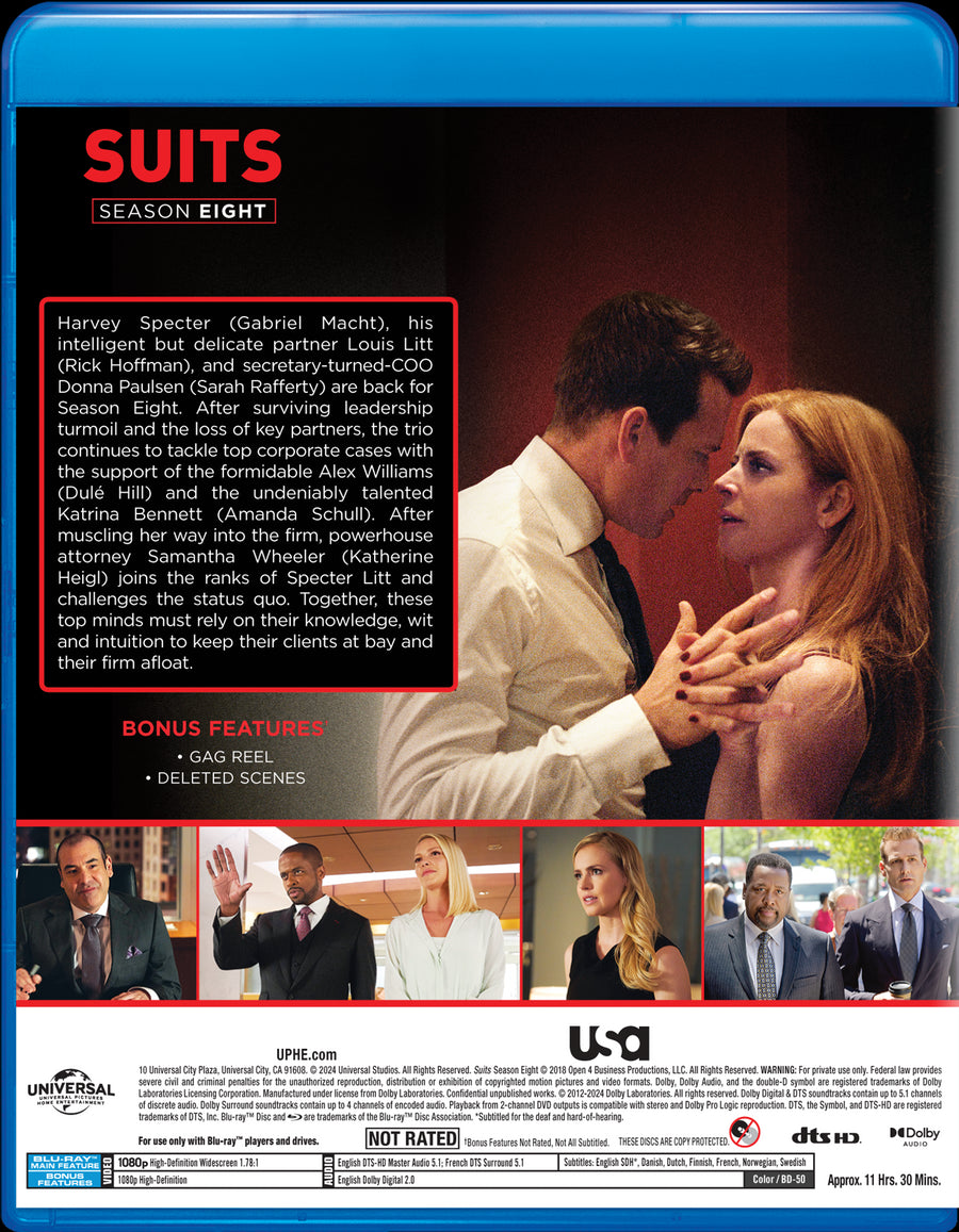 Suits: Season Eight [DVD]