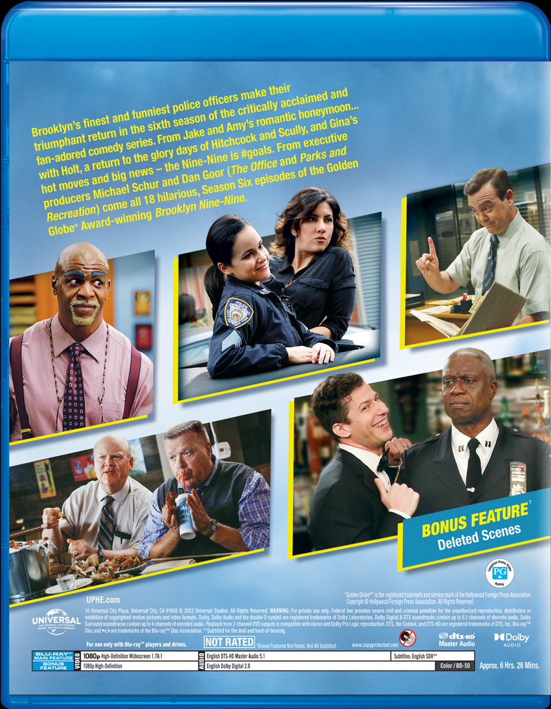 Brooklyn Nine-Nine: Season Six [DVD]