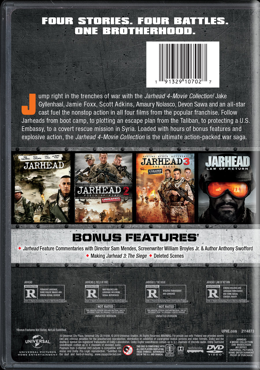 Jarhead 4-Movie Collection [Blu-Ray]