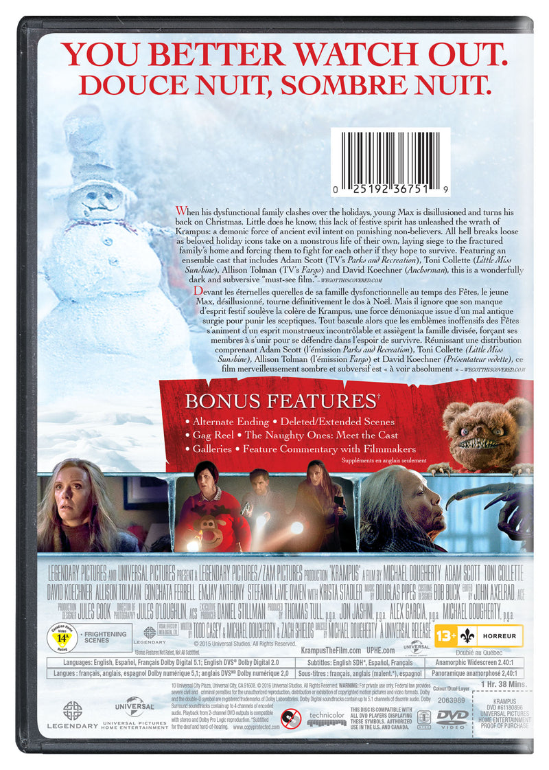 Krampus [Blu-Ray]