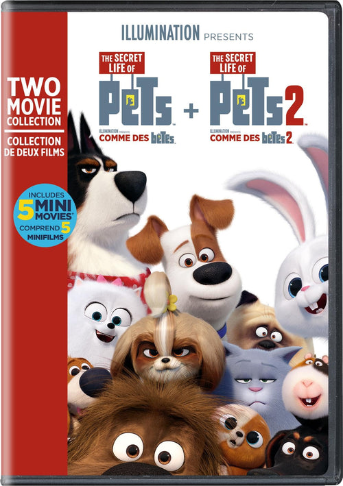 The Secret Life of Pets: 2-Movie Collection [DVD]