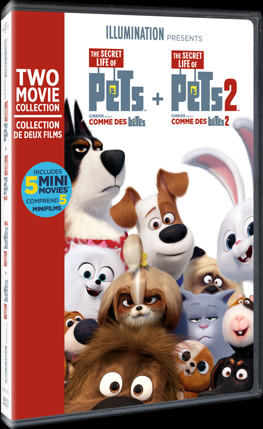 The Secret Life of Pets: 2-Movie Collection [DVD]