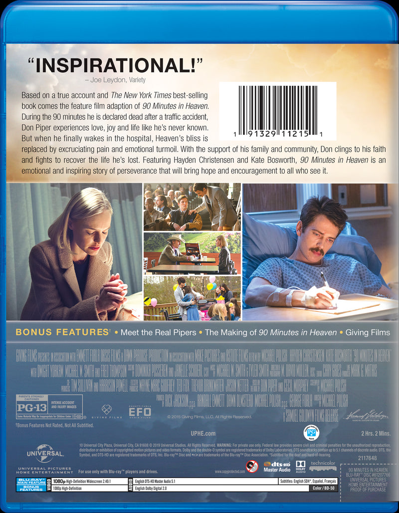 90 Minutes in Heaven [Blu-Ray]