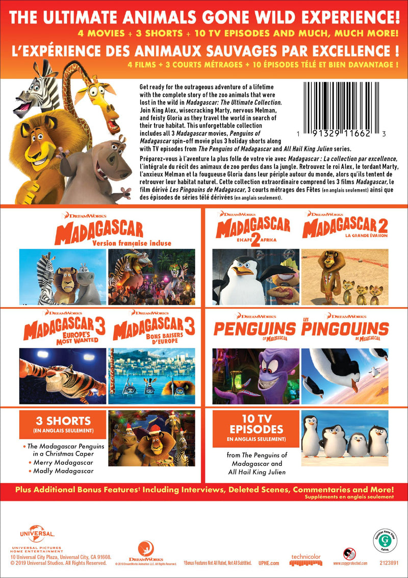 Madagascar: The Ultimate Collection [DVD]