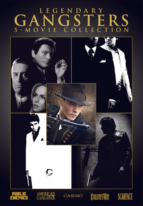 Legendary Gangsters: 5-Movie Collection [DVD]