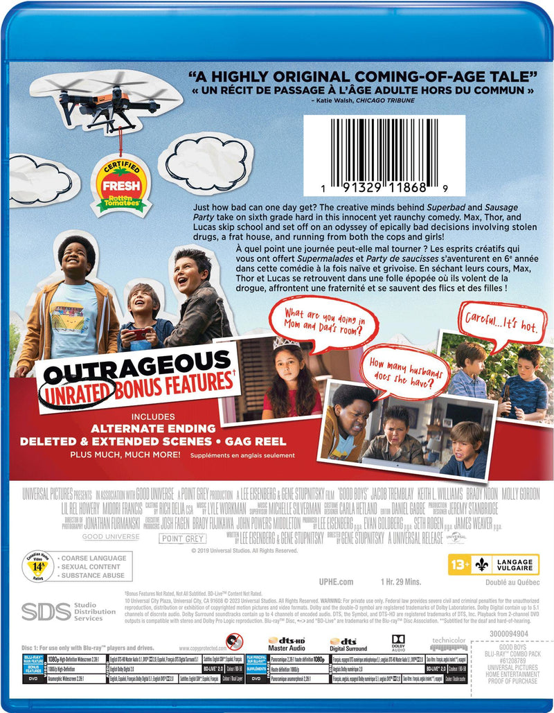 Good Boys (Blu-ray + DVD) [Blu-Ray]