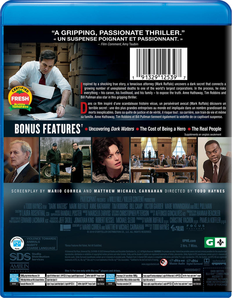 Dark Waters (Blu-ray + DVD) [Blu-Ray]