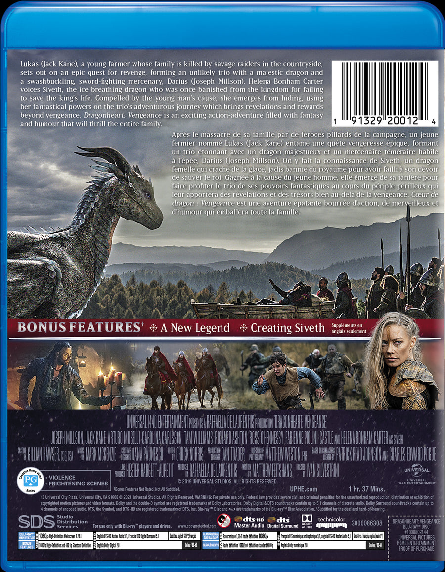 Dragonheart: Vengeance [DVD]