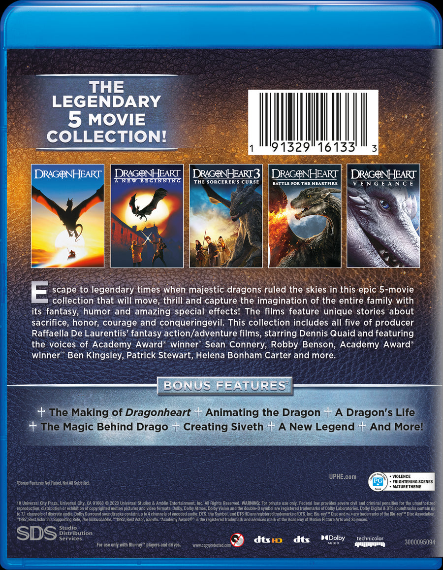 Dragonheart: 5-Movie Collection [DVD]