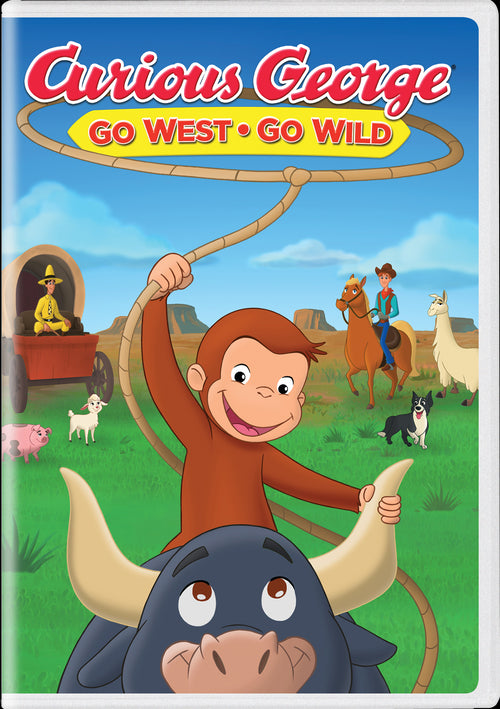 Curious George: Go West, Go Wild [DVD]
