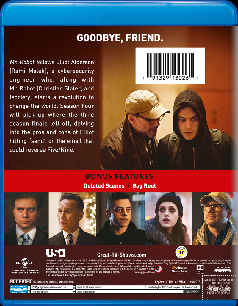 Mr. Robot: Season 4 [Blu-Ray]