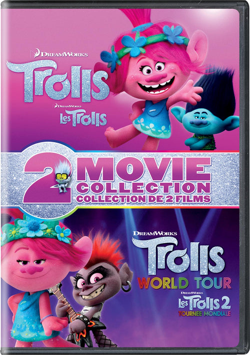 Trolls / Trolls World Tour 2-Movie Collection [DVD]